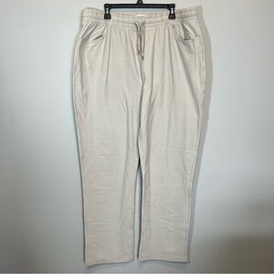 American Tall Men’s Tan Sweatpants Joggers 2XLT NWT